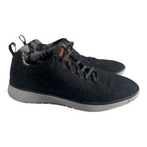 Pendleton Women’s Ultralight Vibram Soles Charcoal Grey Wool Sneakers Size-9